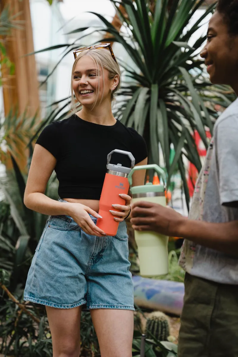 Stanley Classic Iceflow Flip Straw Tumbler 0.89L Guava-5